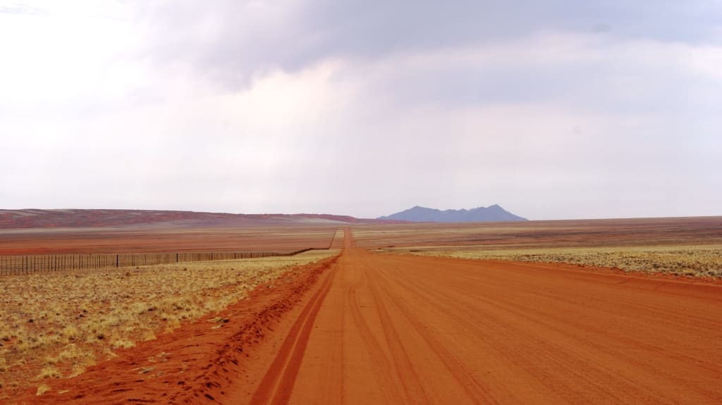 Reisebericht Namibia: Weg nach Tiras