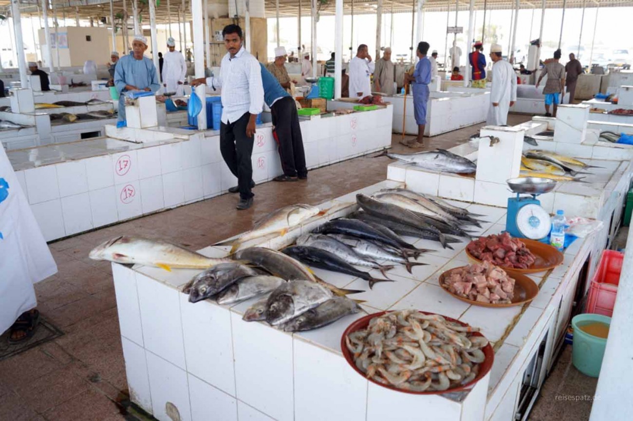 Fischmarkt in Barka