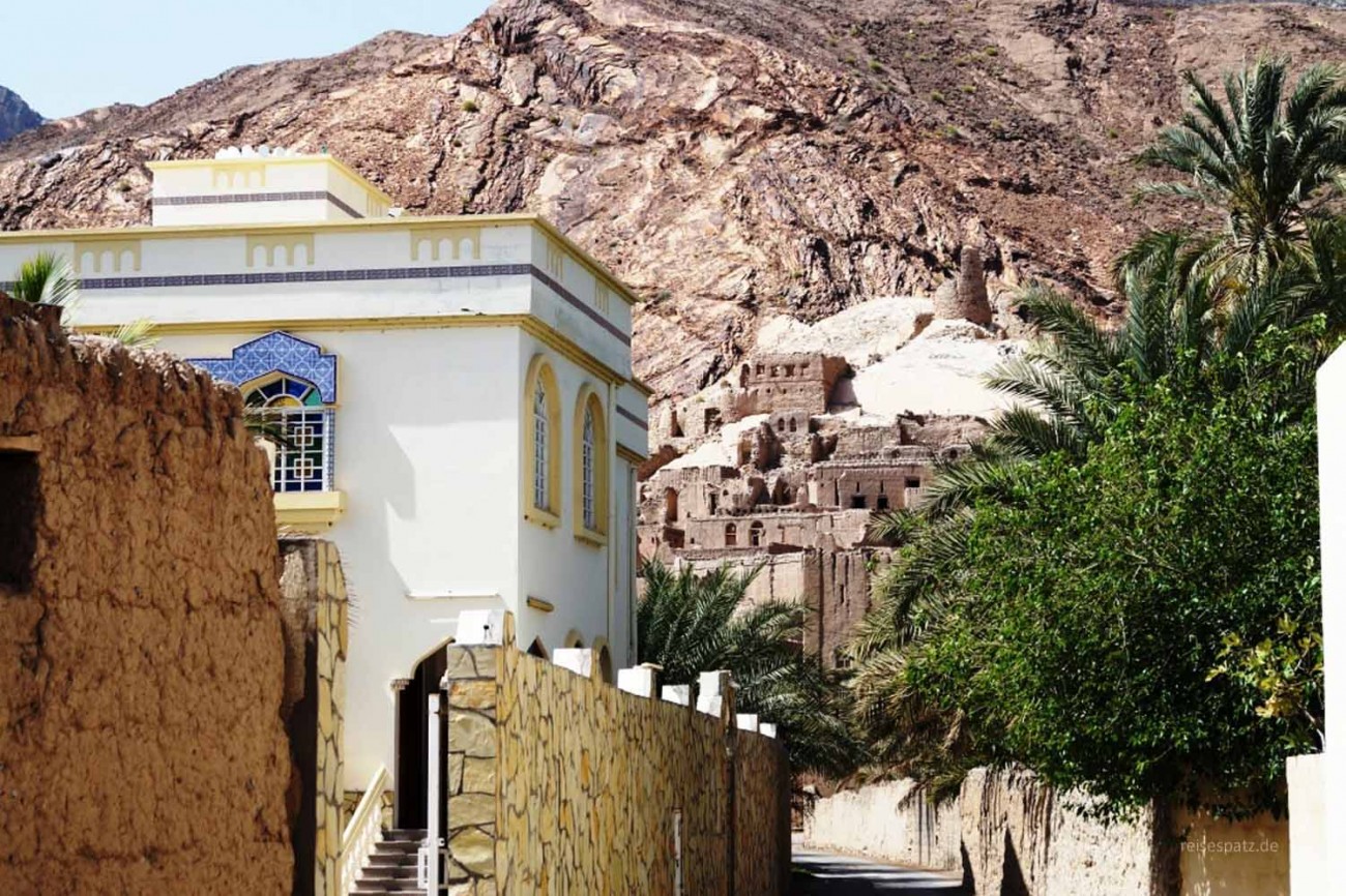 Alte Lehmsielung im Oman