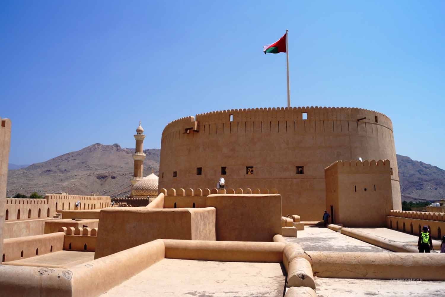 Nizwa Fort, ein Must see unter den Oman Sehenswürdigkeiten
