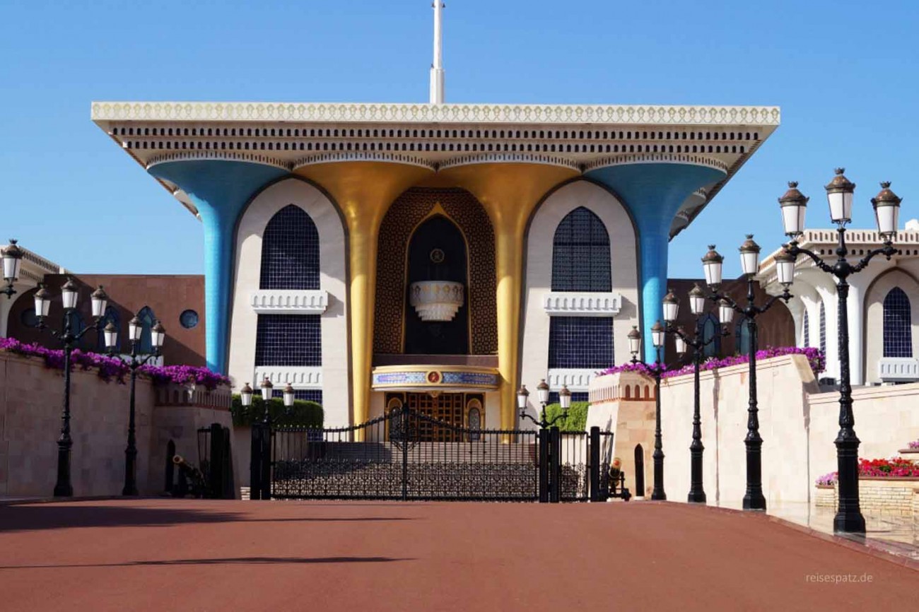 Palast des Sultans von Oman