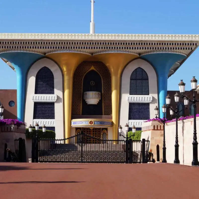 Palast des Sultans von Oman
