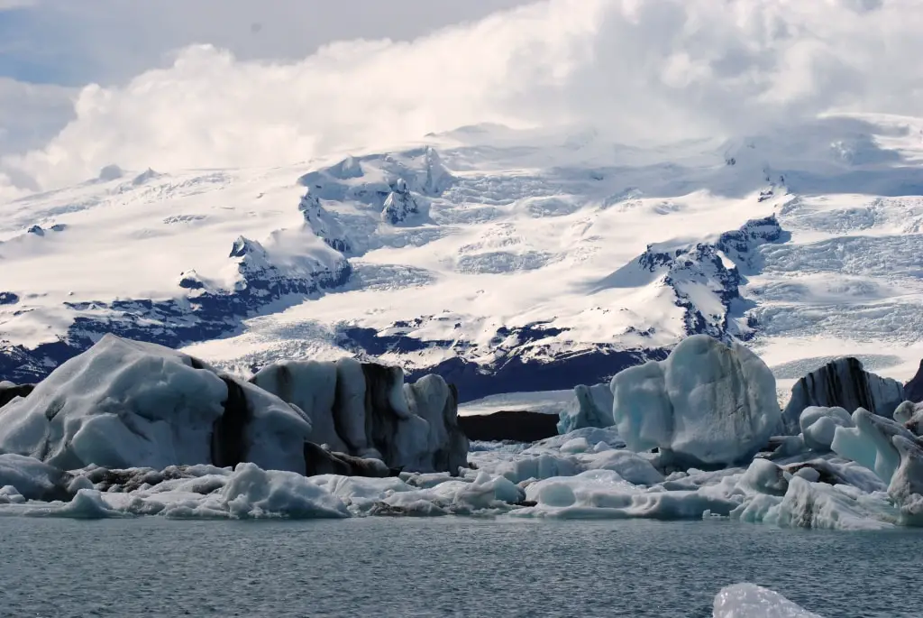 Gletscherlagune in Island