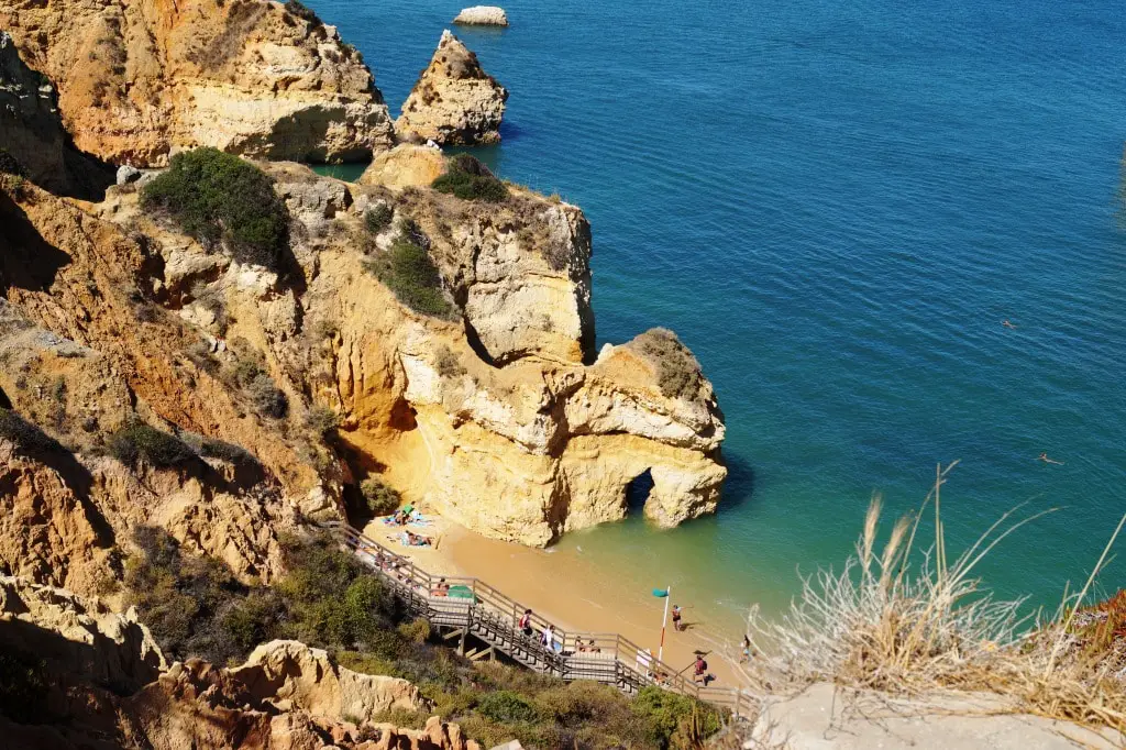 Praia do Camilo, Algarve, Portugal.