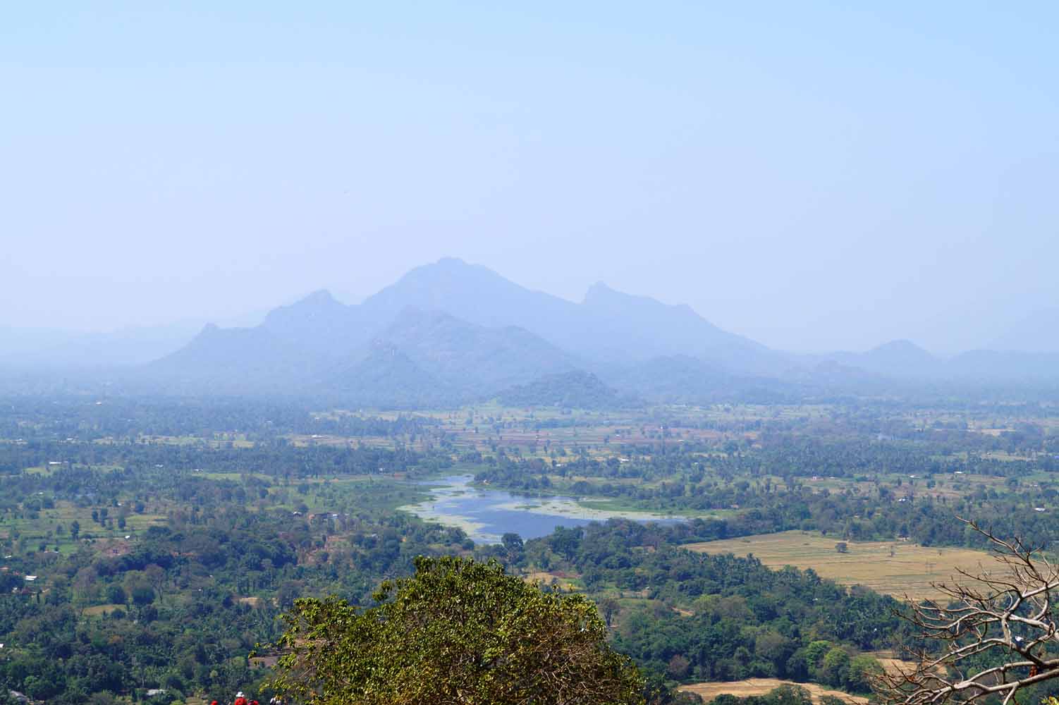 Ausblick Sigiriya Plateau, Sri Lanka