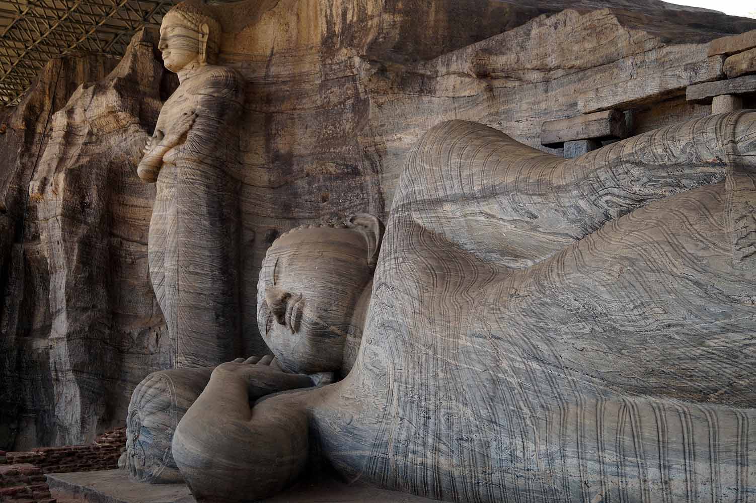Gal Vihara - Polonnaruwa - Sri Lanka Sehenswürdigkeiten