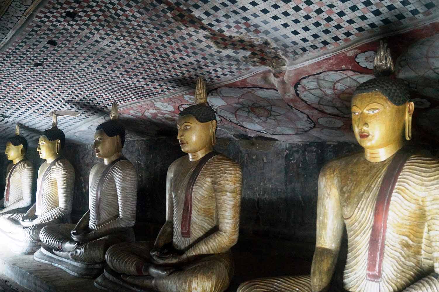 Höhlentempel in Dambulla - Sri Lanka Sehenswürdigkeiten