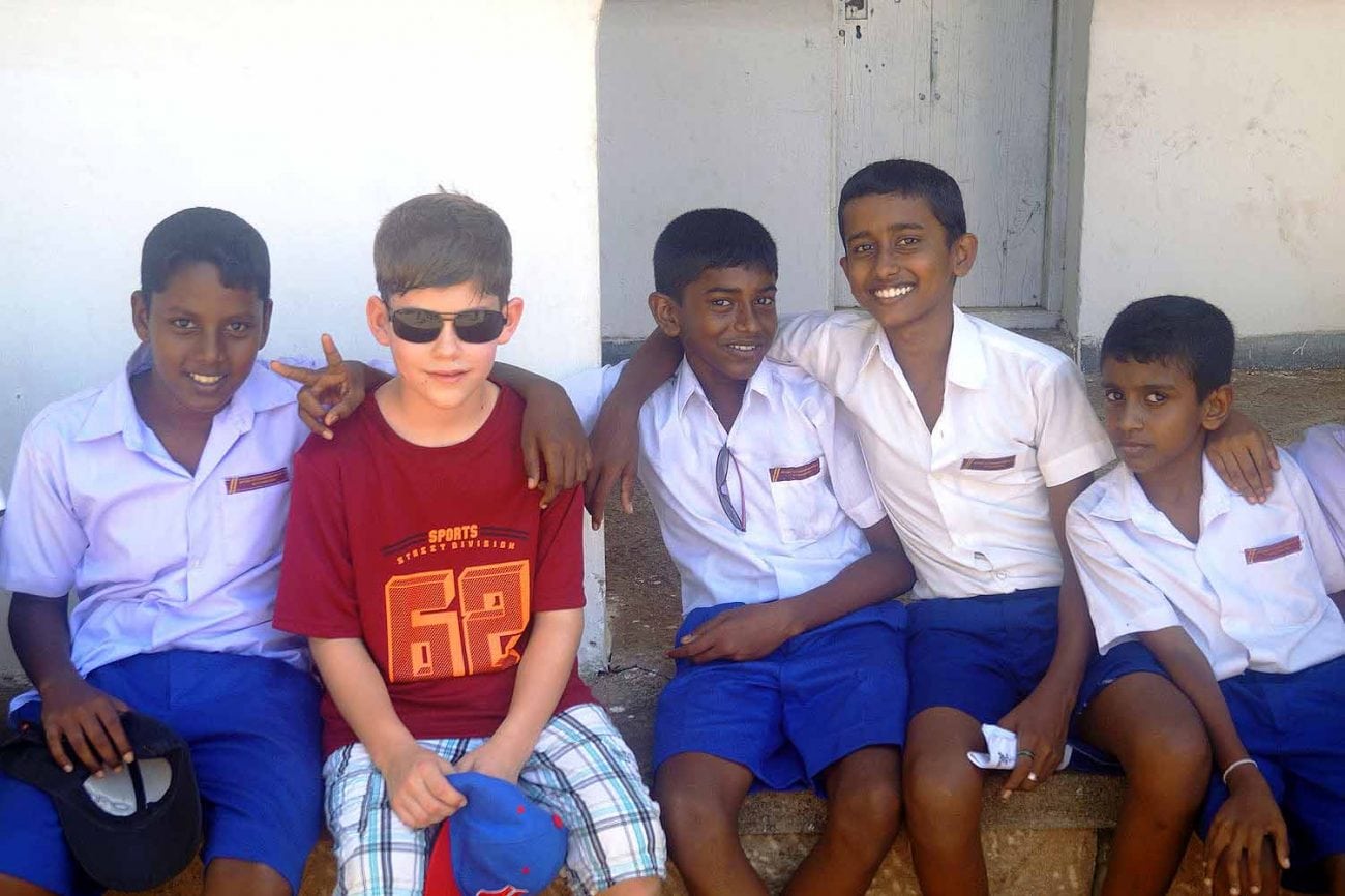 Sri Lanka mit Kindern