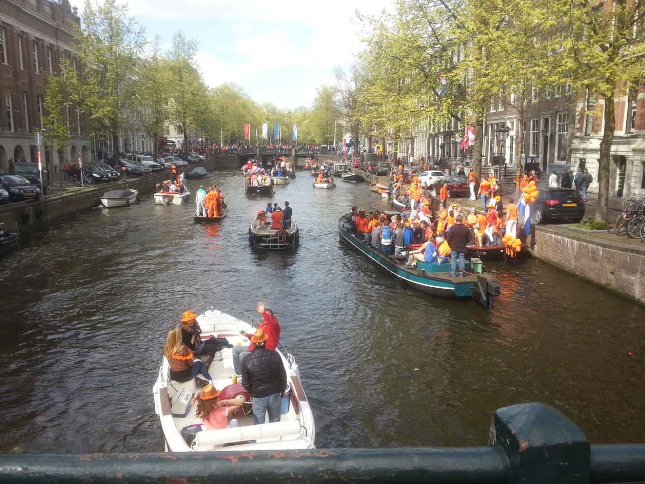 Bootstour duch die Grachten in Amsterdam