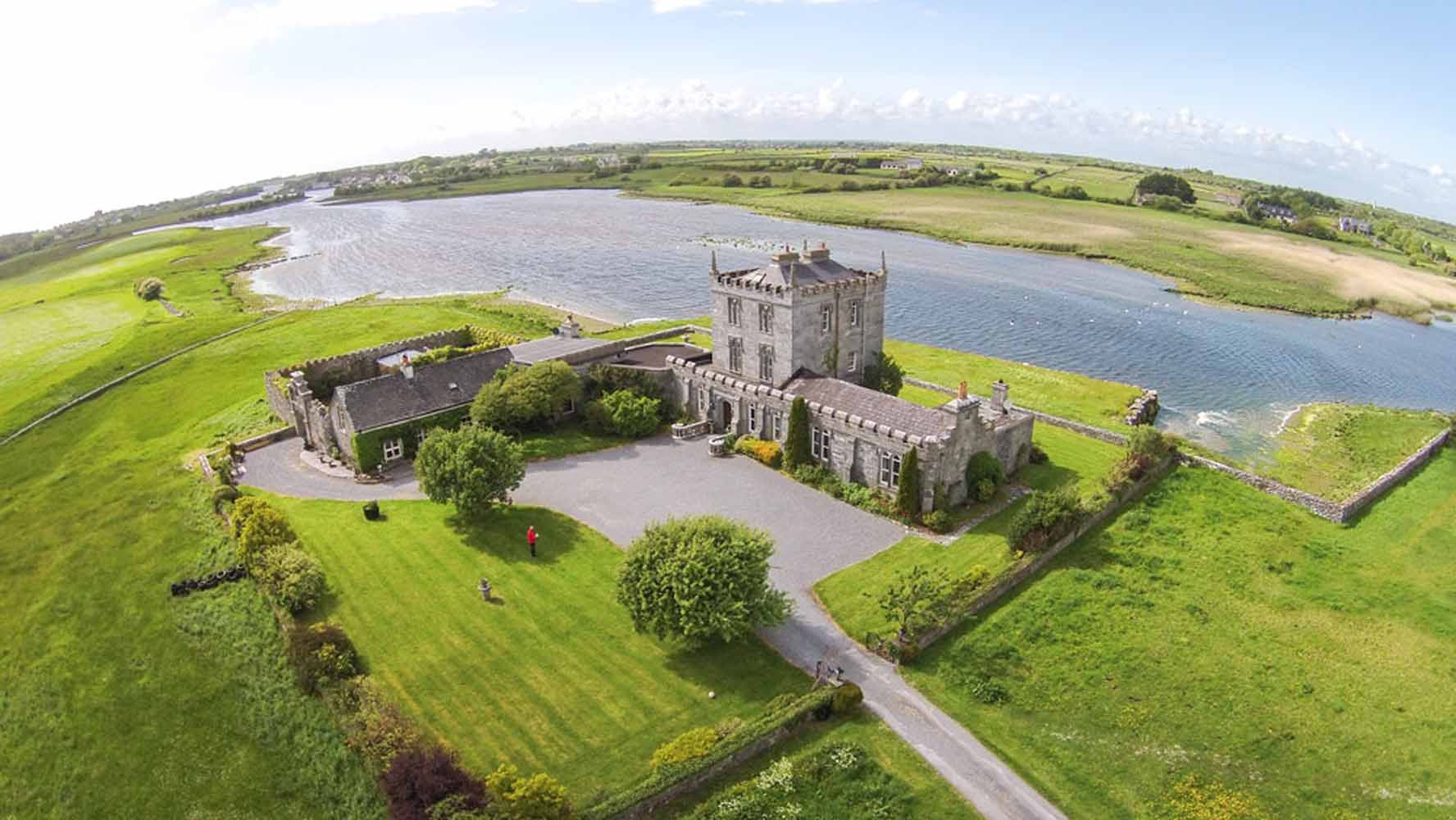 Irland Übernachtungs Tipp: Kilcolgan Castle Galway 