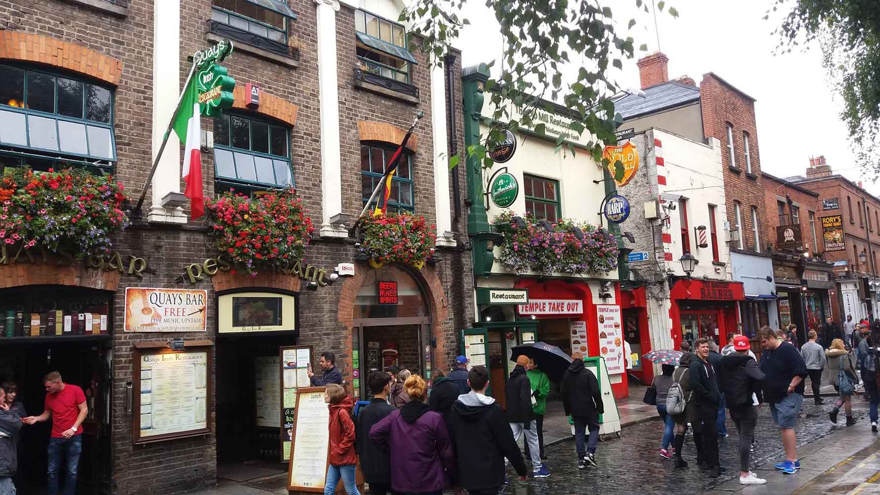 Dublin Sehenswürdigkeiten - Temple Bar