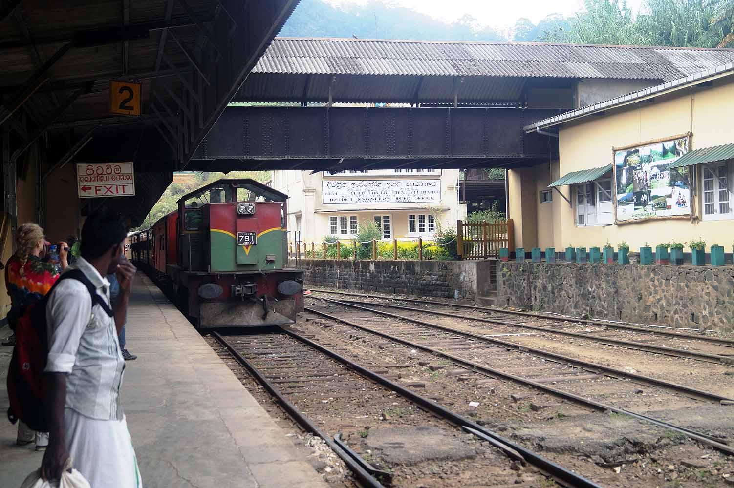 Bahnhof in Nanu Oya