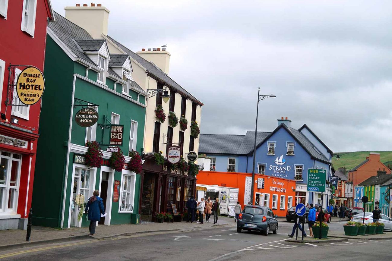 Dingle Stadt in Irland