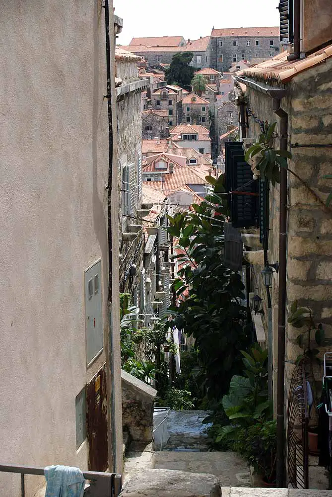 Gassen in Dubrovnik