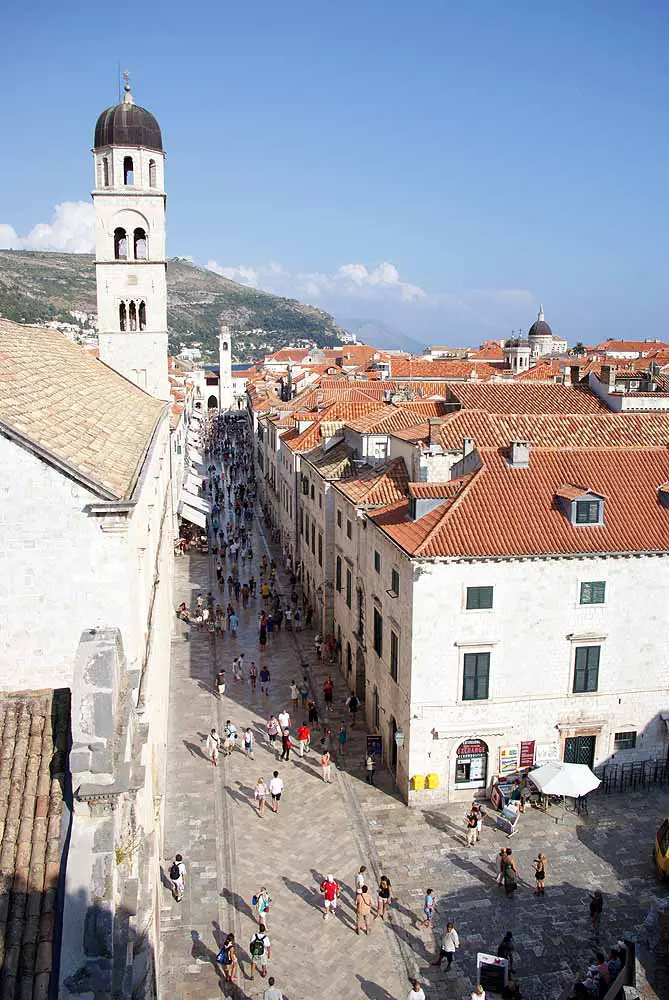 Dubrovnik Sehenswürdigkeiten - Stradun