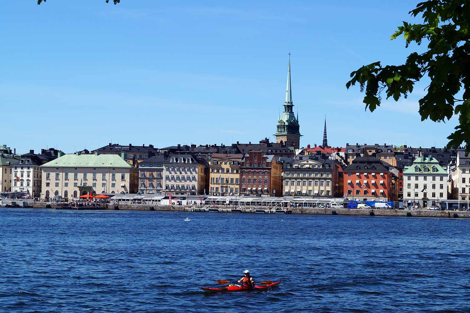 Stockholm Sehenswürdigkeiten vom Wasser aus