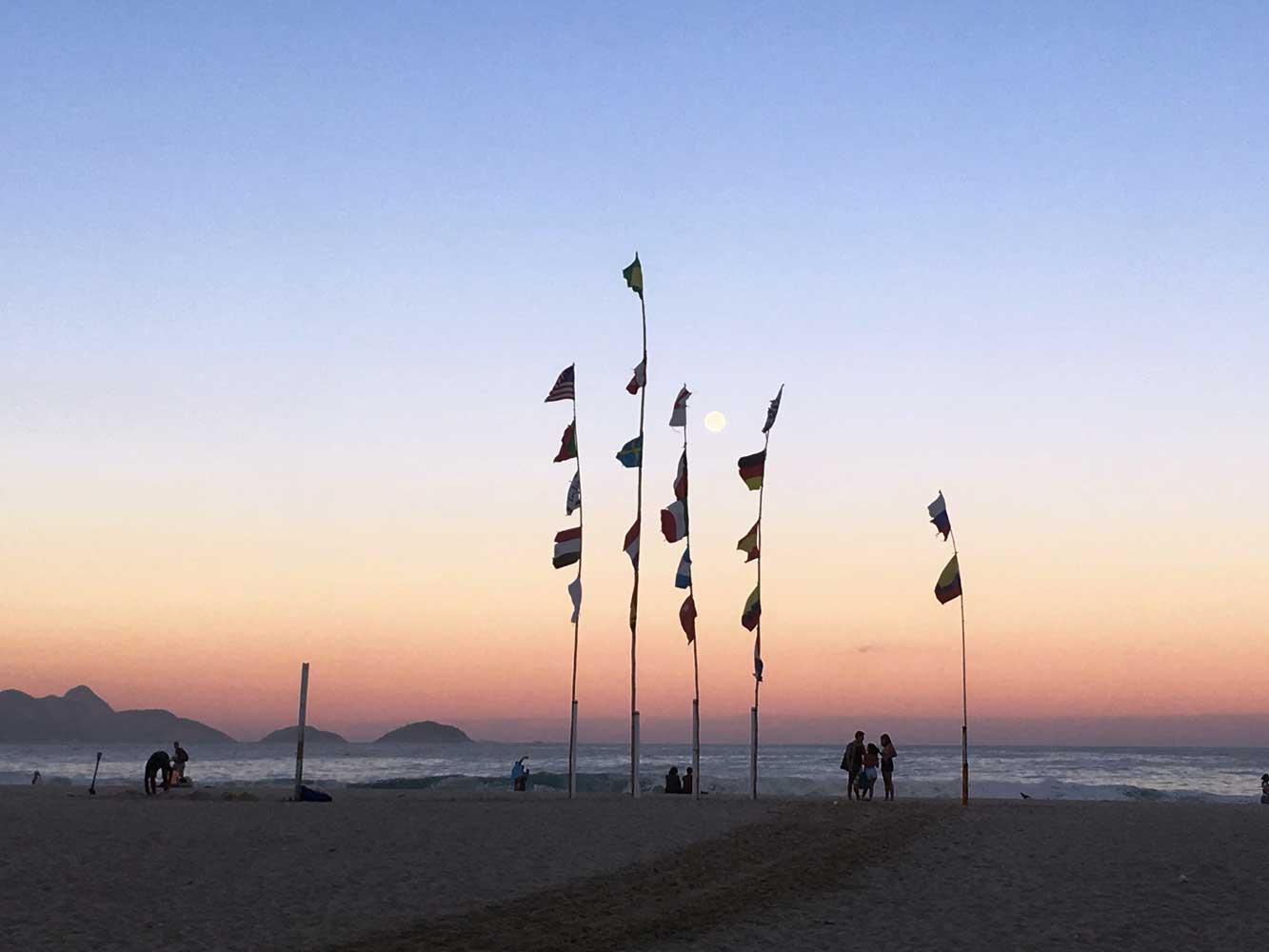 Abneds an der Copacabana