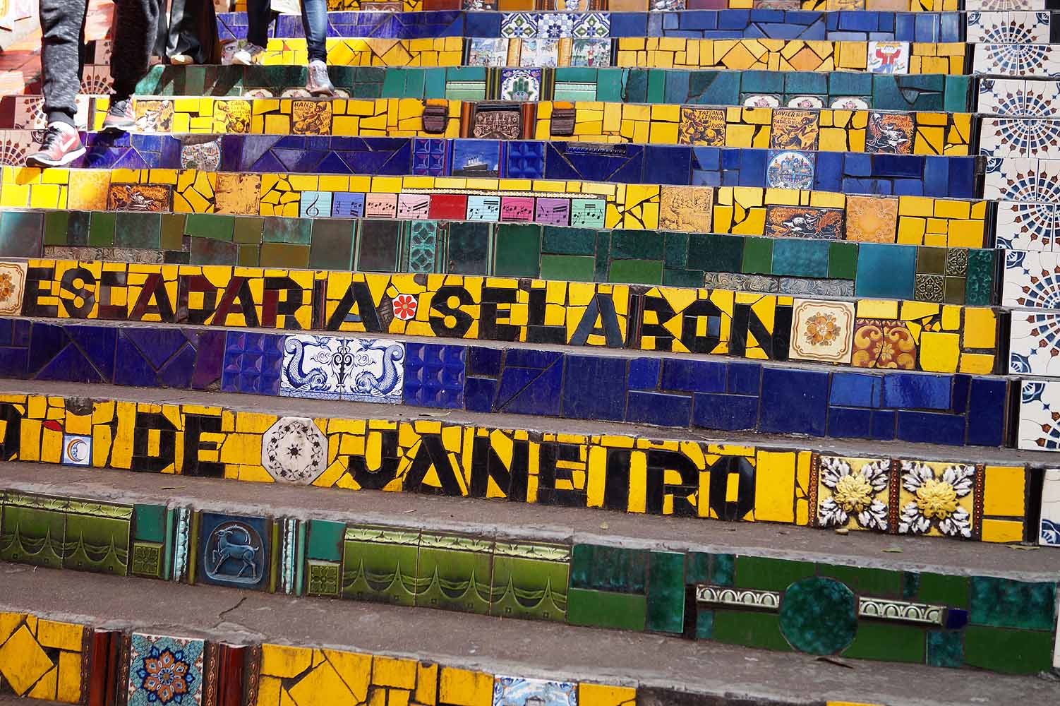Sehenswürdigkeit Rio - Escadaria do Selarón