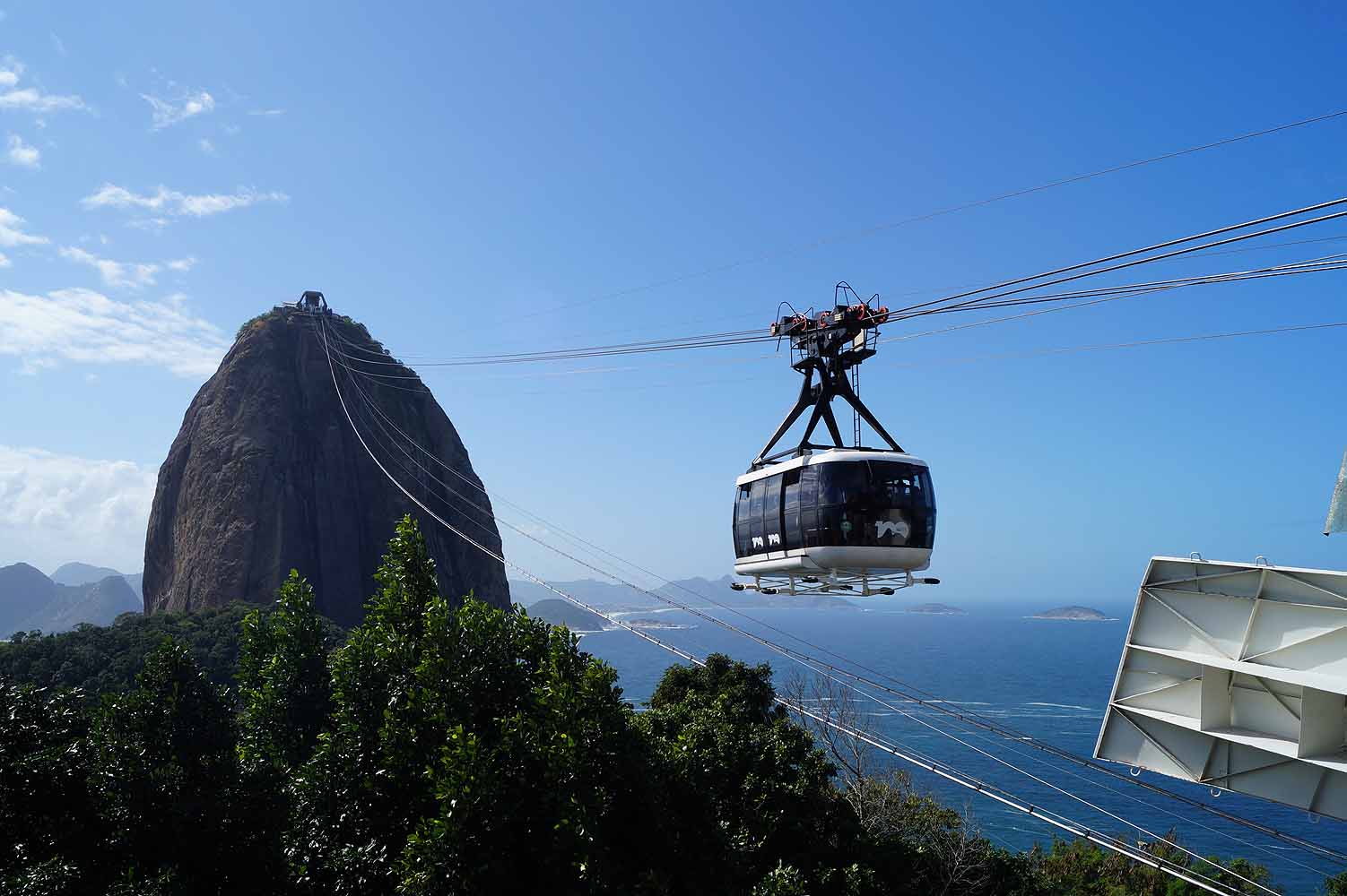 Der Zuckerhut - eine der Sehenswürdigkeiten Rio de Janeiros