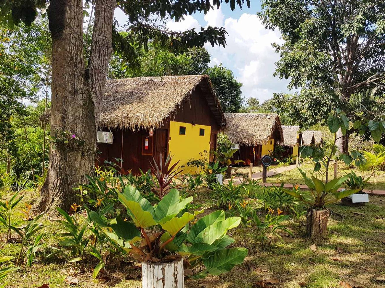 Urwald Lodge im Amazonas