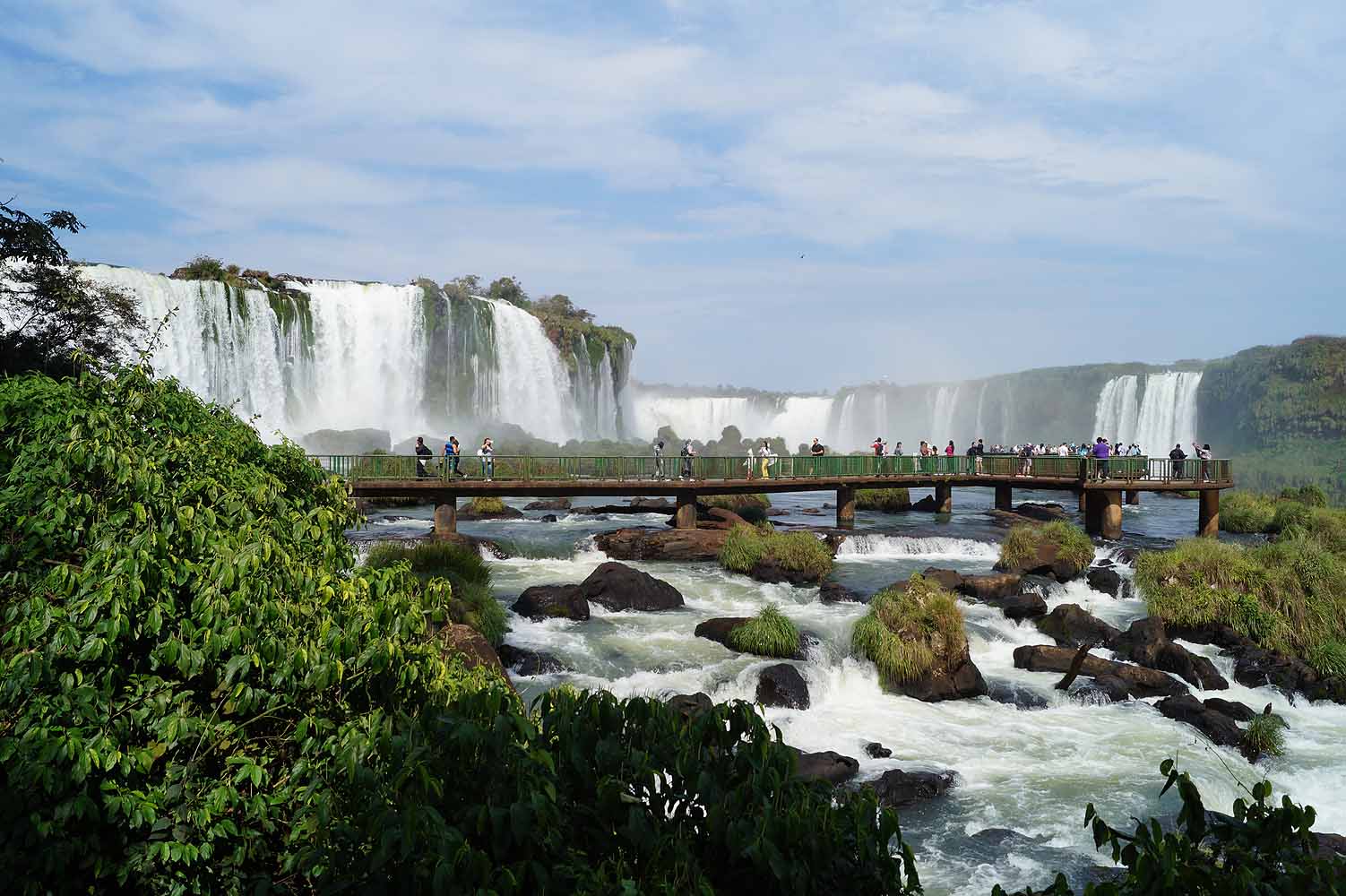 Iguazu Plattform Brasilien