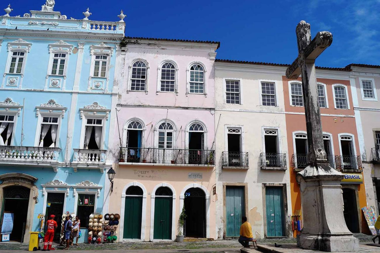 Häuser in der Altstadt Salvador da Bahia