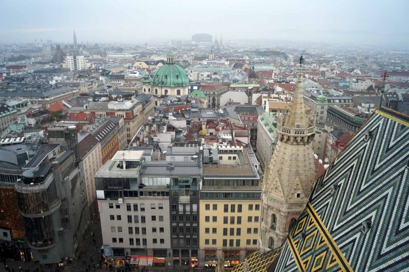 Ausblick auf Wien 