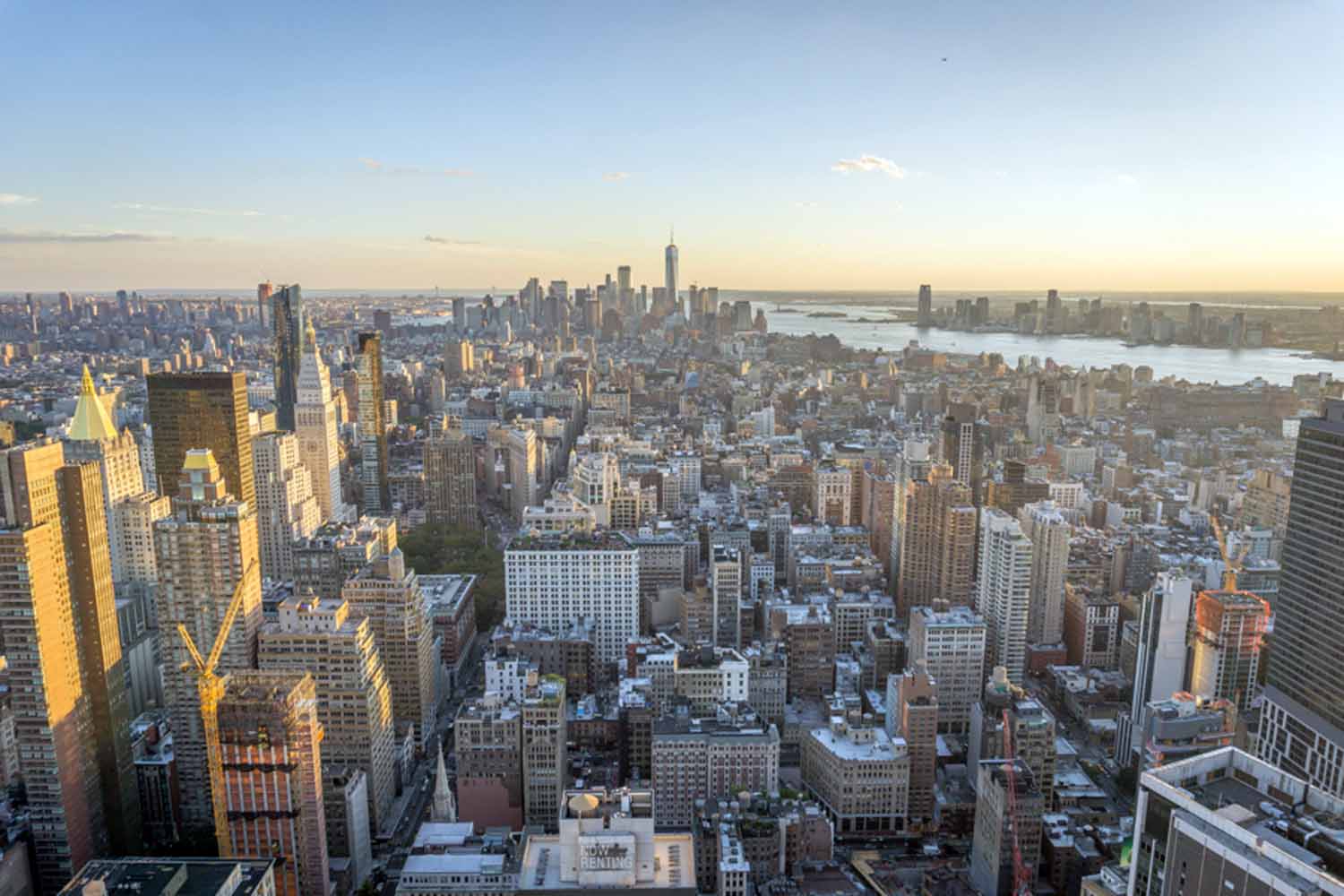 Manhattan Aussicht Empire State Buildung