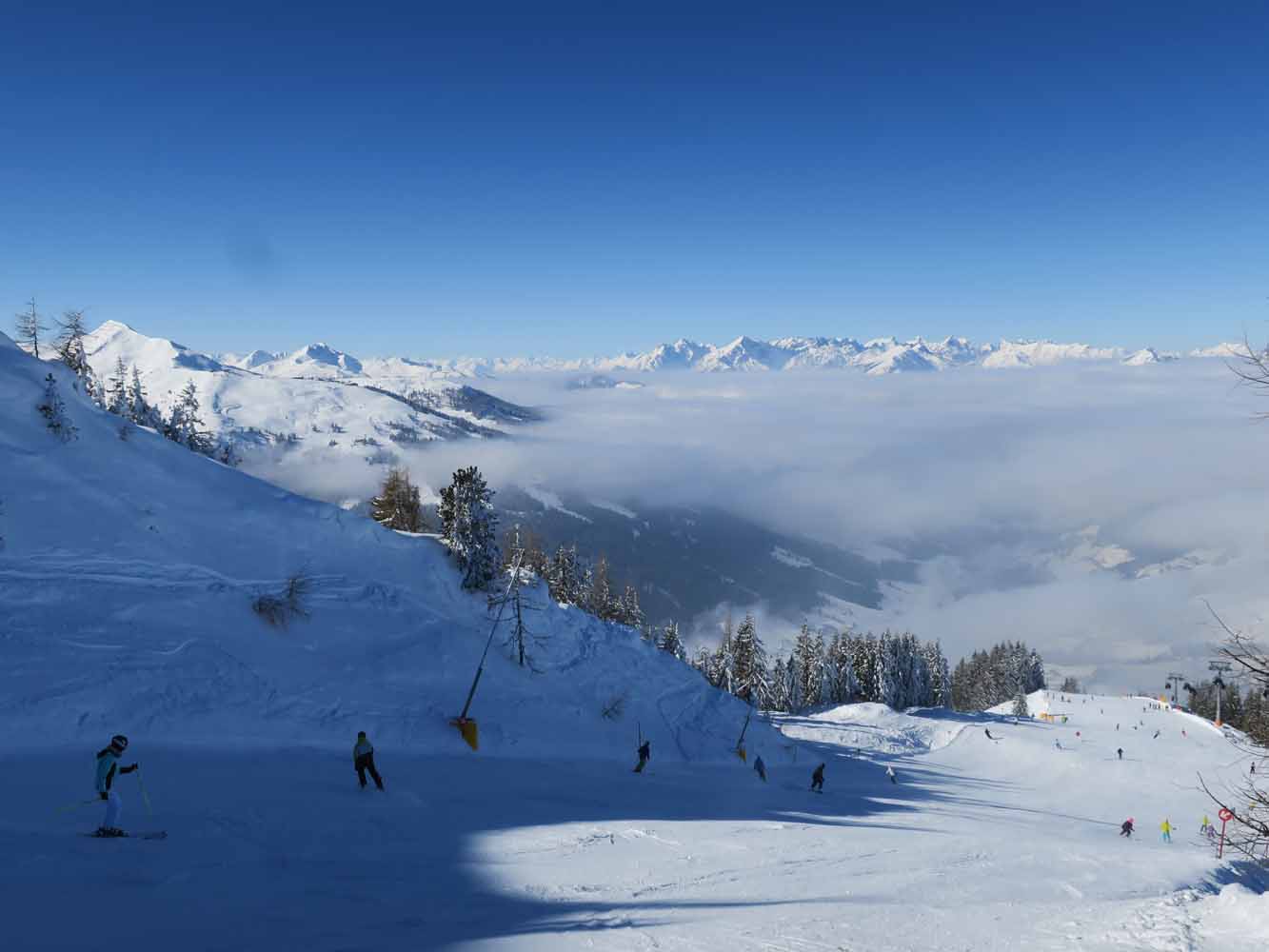 Skifahren Alpbachtal