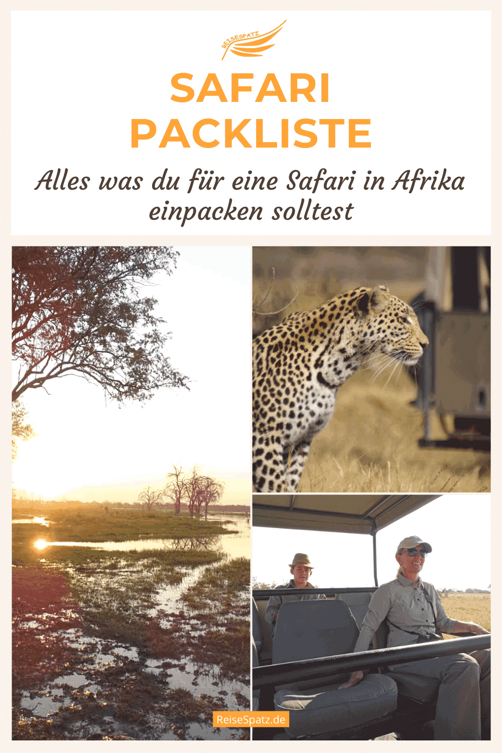 Safari Packliste Afrika – Ausrüstung, Kleidung & Gepäck