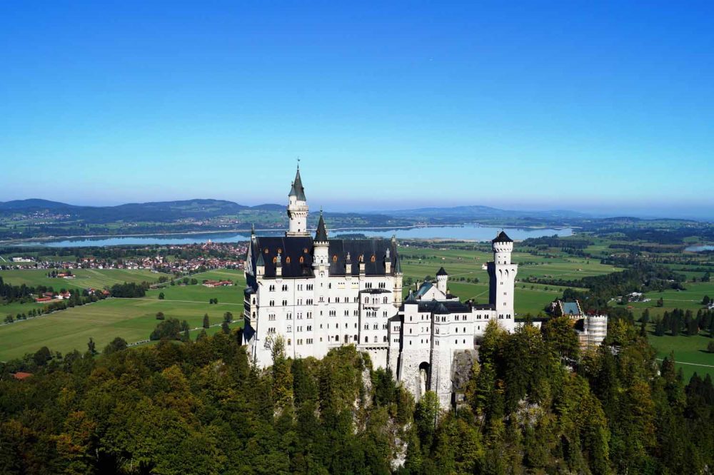 Bester Standort für Fotos von Schloss Neuschwanstein
