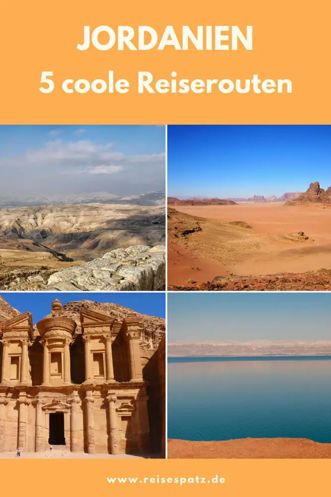 5 Reiserouten durch Jordanien