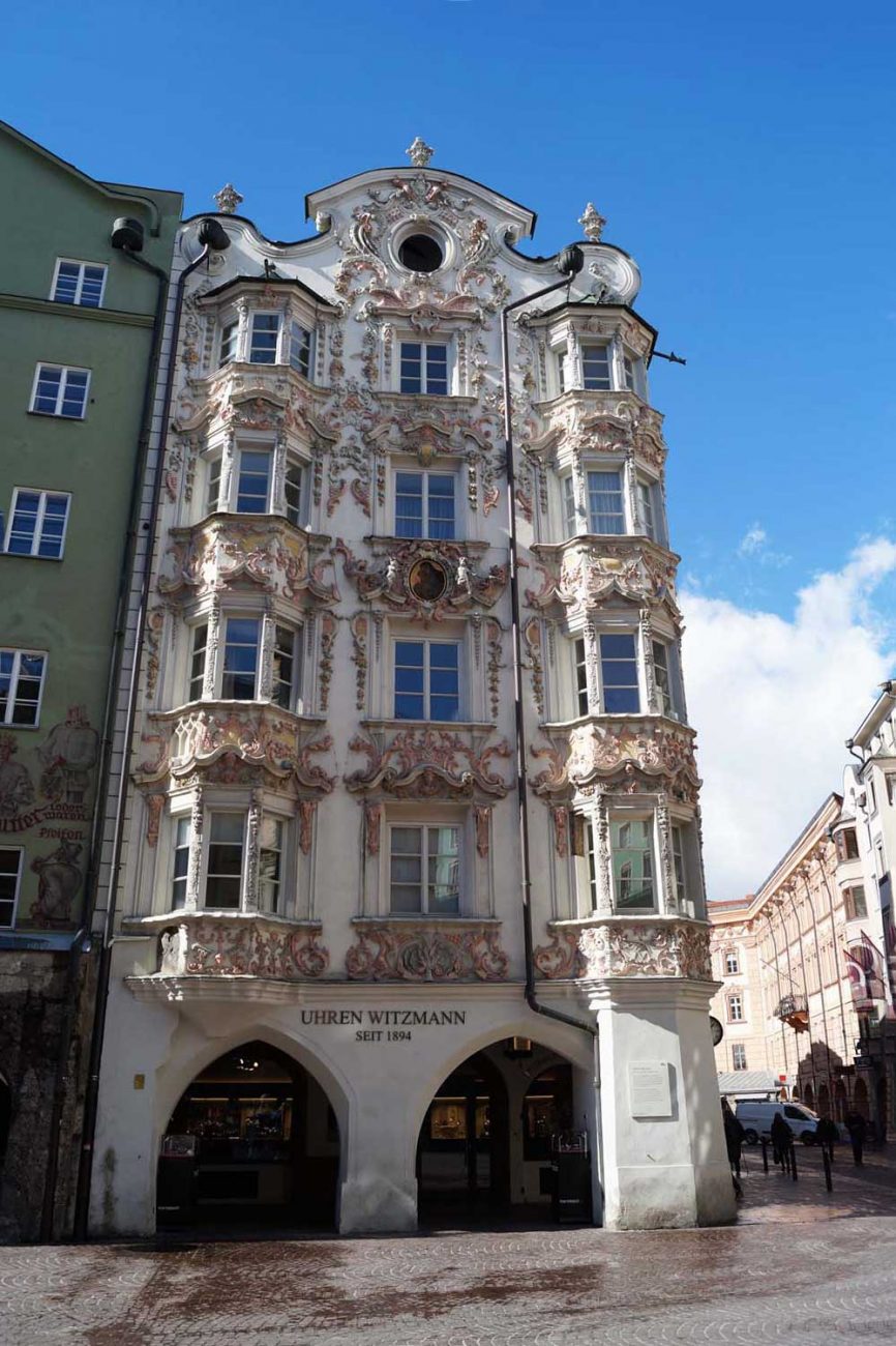 Bekannte Häuser in Innsbruck