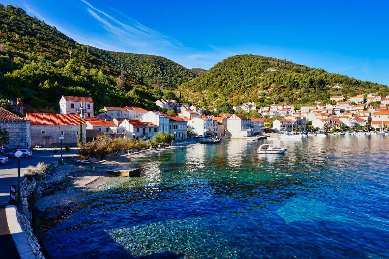 Korcula, eine der schönsten Inseln in Kroatien