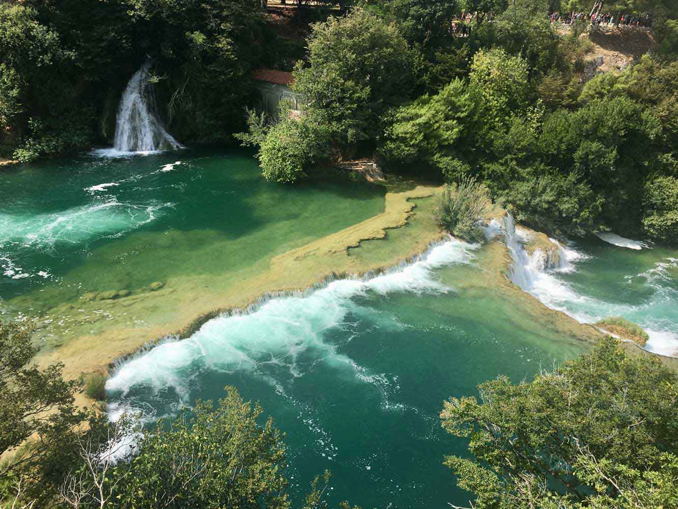 Krka, eines der schönsten Reiseziele in Kroatien
