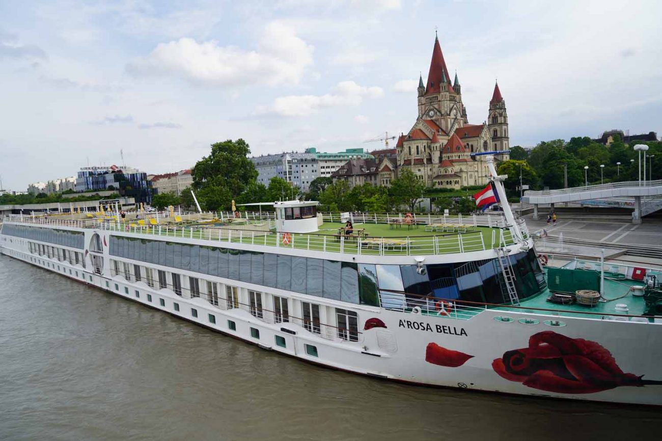 ARosa Flusskreuzfahrt auf der Donau mit Teenager