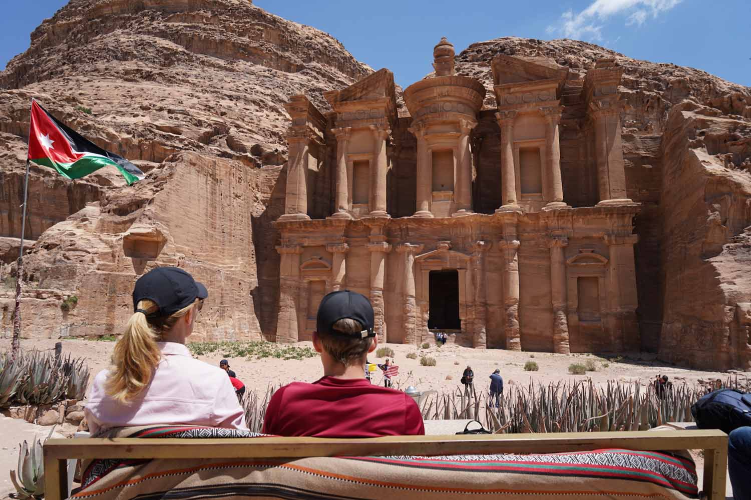 Reise nach Petra, Jordanien