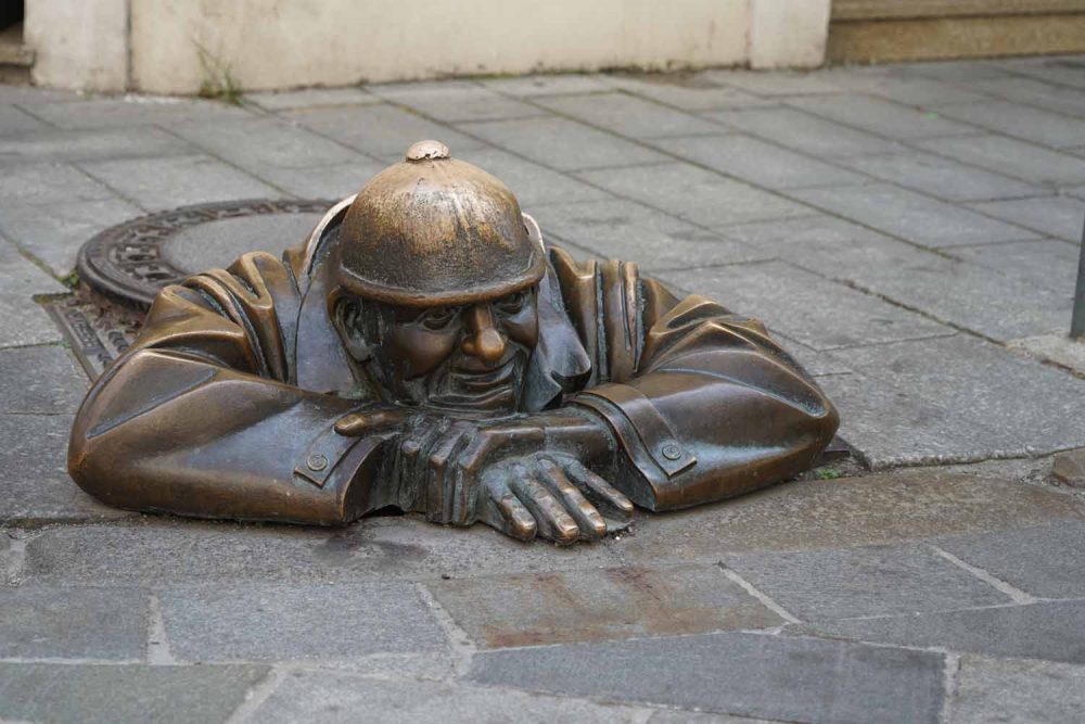 Insidertipp Bratislava - Statuen