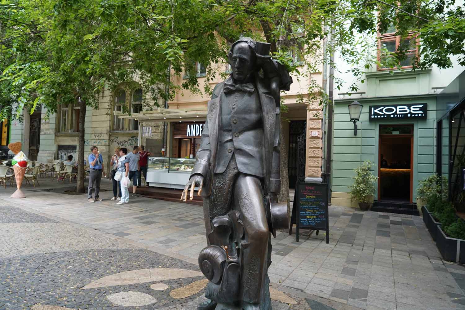 Sehenswürdigkeiten Bratislava - die Statuen