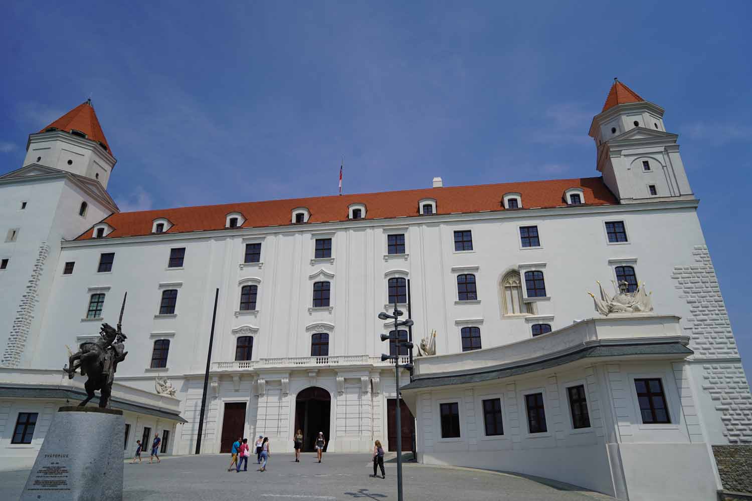 Die Burg von Bratislava - eine wichtige Sehenswürdigkeiten