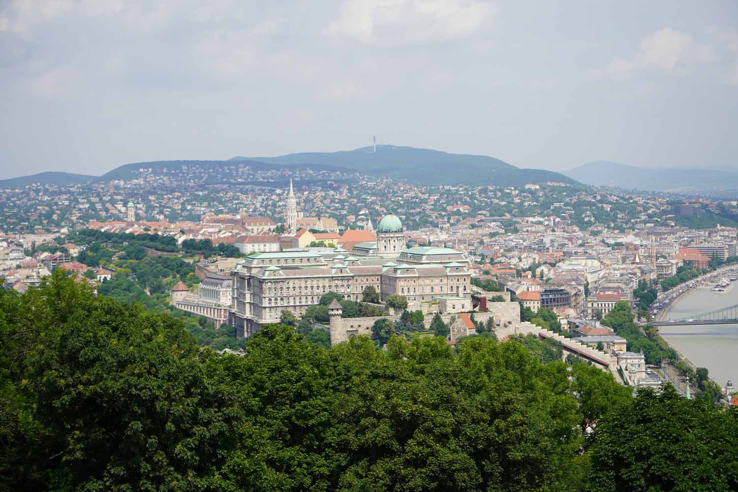 Aussichtsberg Budapest Gellértberg