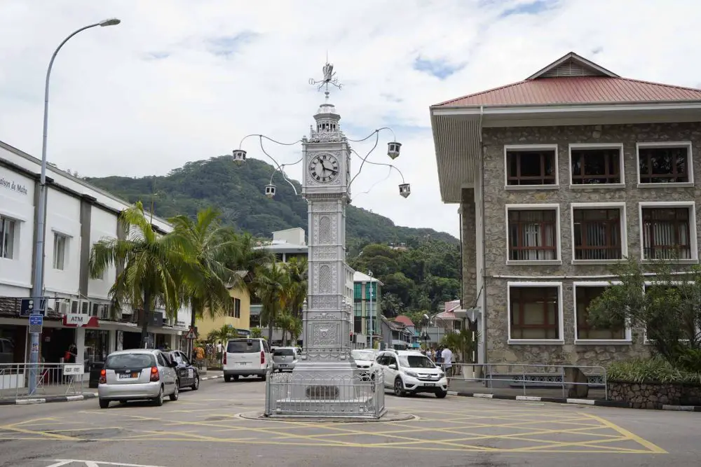 Victoria Clock Tower, Sehenswürdigkeit auf Mahé