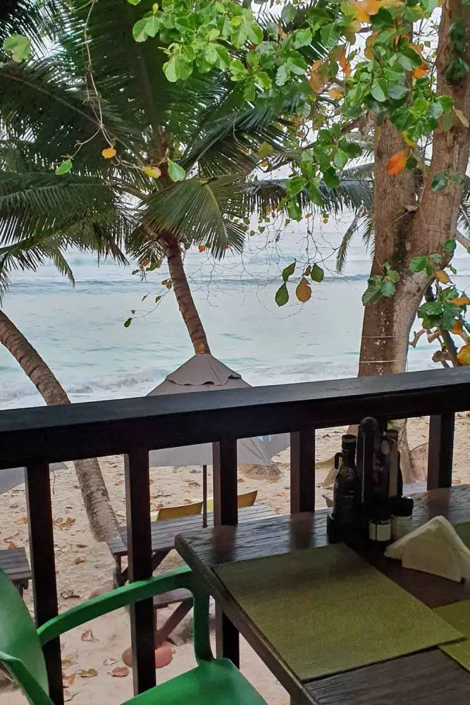 Seychellen günstig: essen gehen