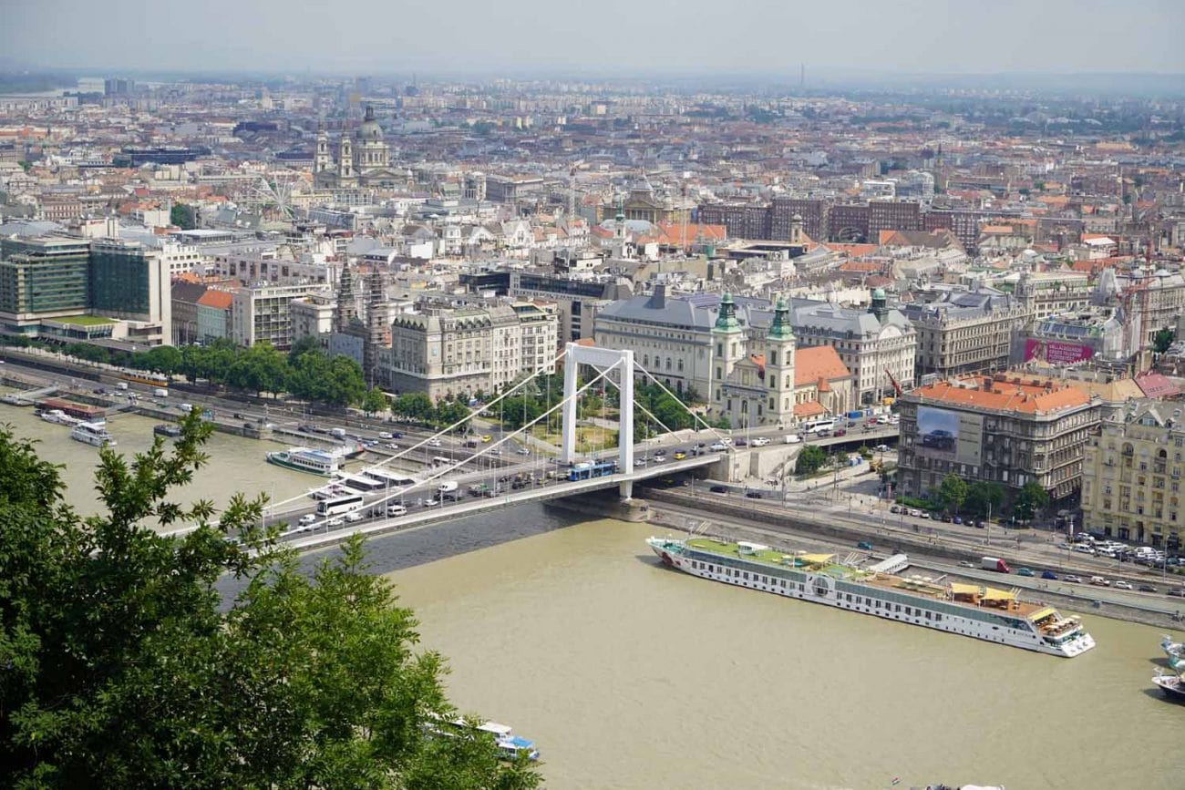 Budapest von oben