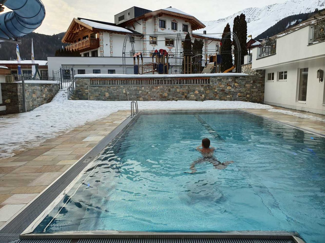 Hotel mit Schwimmbad in Serfaus