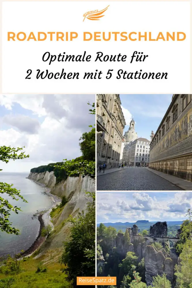 Route Roadtrip Deutschland