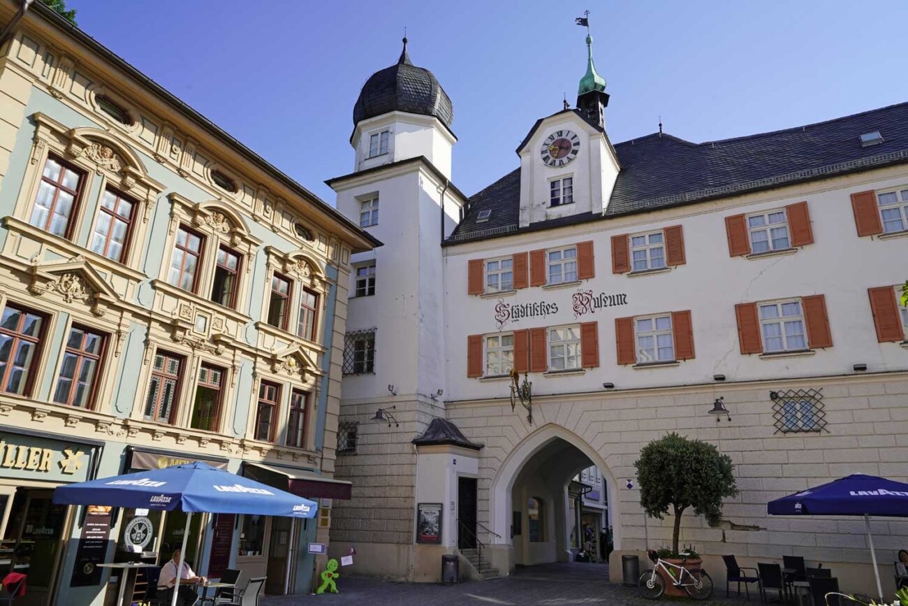 Rosenheim, schöne Stadt in Bayern