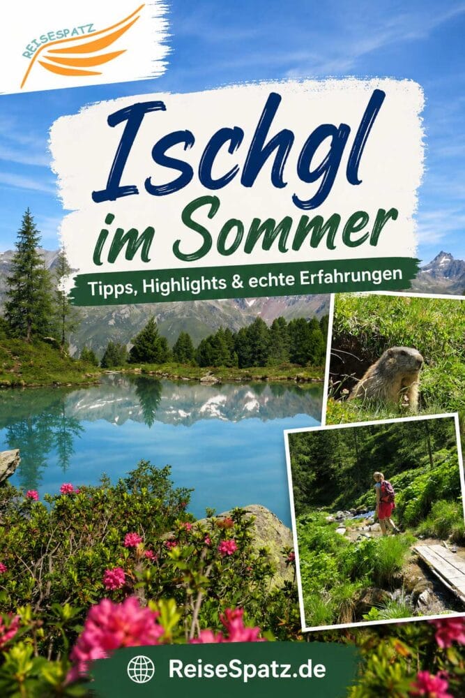 Pinterest Pin Ischgl Sommer