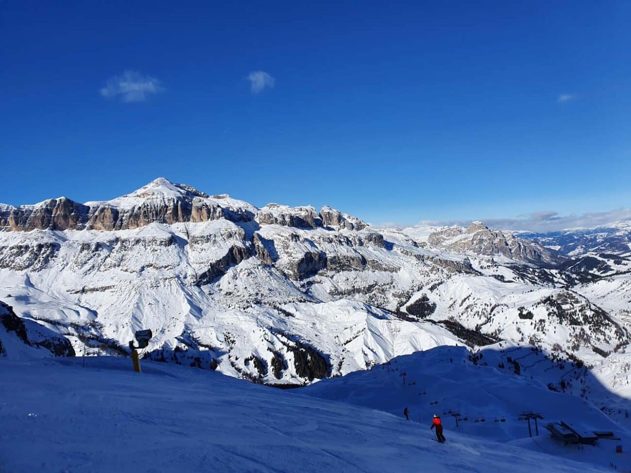 Skigebiet Sellaronda in Italien