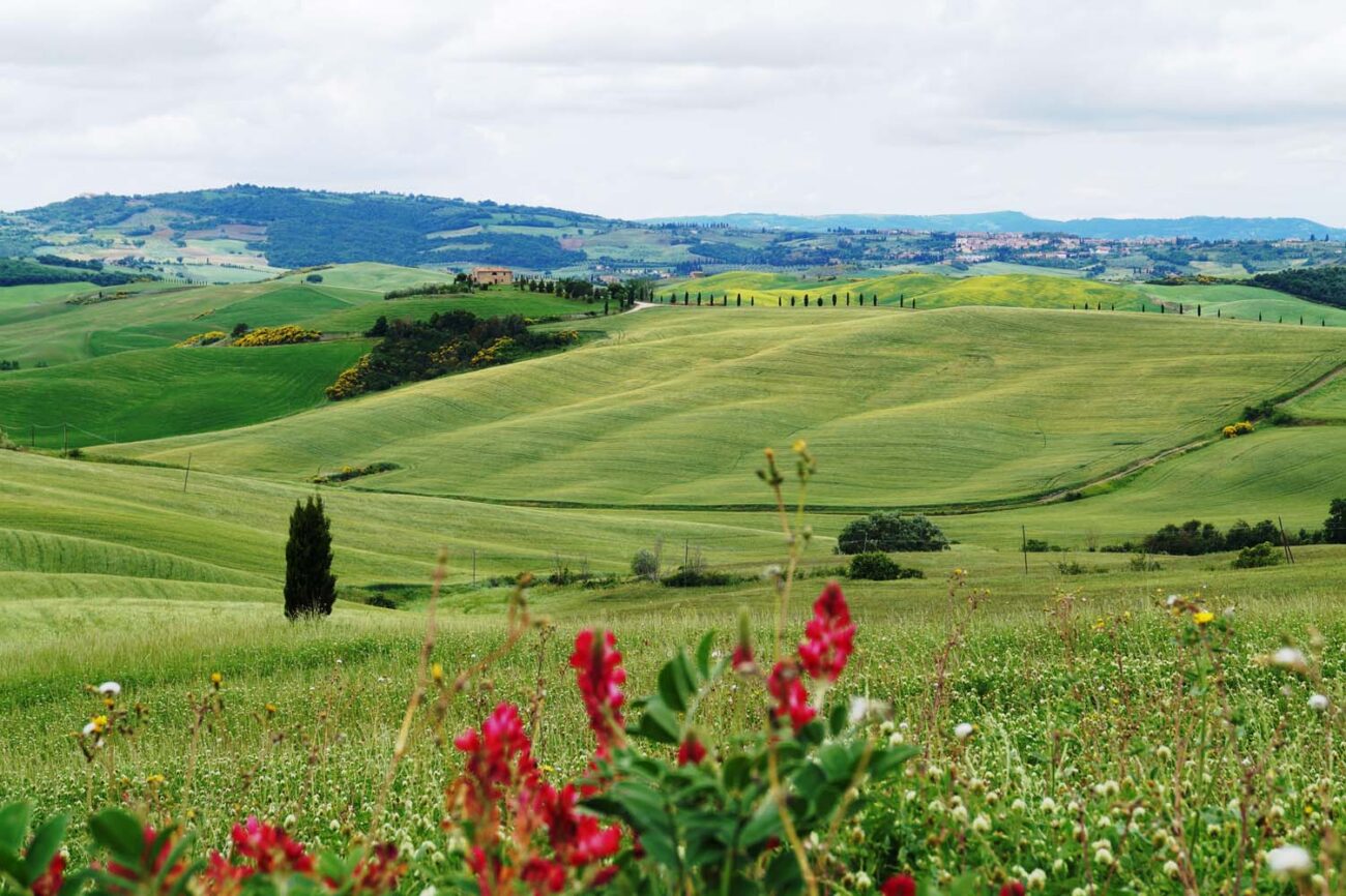 Val d'Orcia in Italien